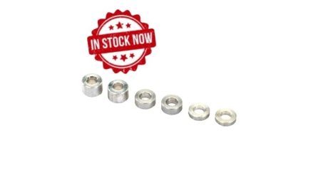 Espaciadores de aluminio Traxxas (6pcs) TRX2539