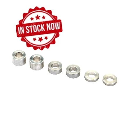 Espaciadores de aluminio Traxxas (6pcs) TRX2539