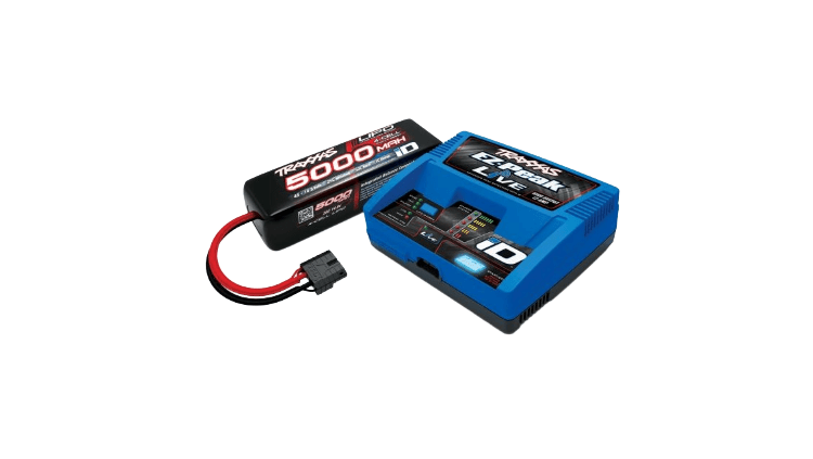 Cargador Traxxas Live con batería 4S 5000mah TRX2966X