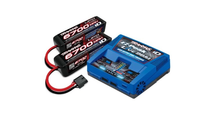 Pack completo de batería y cargador 4S Traxxas TRX2997