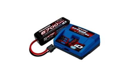 Cargador Traxxas con batería 4S 6700mah TRX2998