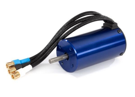 Motor Velineon 540XL, 2400 Kv, 70 mm, sin escobillas (ensamblado con cable de calibre 12 y conectores de bala chapados en oro) (para Maxx®)