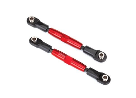 Enlaces de inclinación, delanteros (TUBOS anodizados en rojo, más resistentes que el titanio) (83 mm) (2)/ ro
