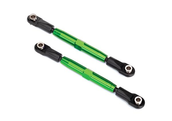 Enlaces de inclinación Traxxas traseros (anodizados en verde, aluminio 7075-T6) TRX3644G