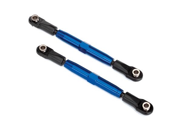 Enlaces de inclinación Traxxas traseros (anodizados en azul, aluminio 7075-T6) TRX3644X