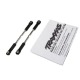 Tensores Traxxas Stampede/BigFoot, 61mm (96mm de centro a centro) (2pcs) TRX3645