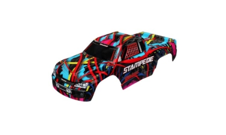 Carrocería Traxxas Stampede pintada hawaiano TRX3649