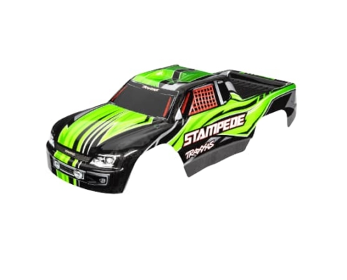 Carrocería Traxxas Stampede Verde (pintada) TRX3651G