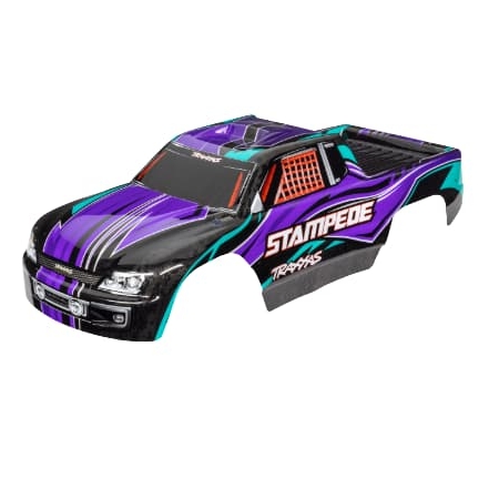 Carrocería Traxxas Stampede Violeta (pintada) TRX3651P