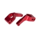 Portaejes Traxxas Rustler/Stampede/Bandit aluminio 6061-T6 Rojo (2pcs) TRX3652X