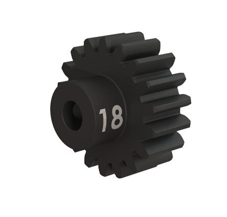 Engranaje, piñón de 18 dientes (32 dientes), de alta resistencia (acero mecanizado y endurecido, n.° TRX3948X)