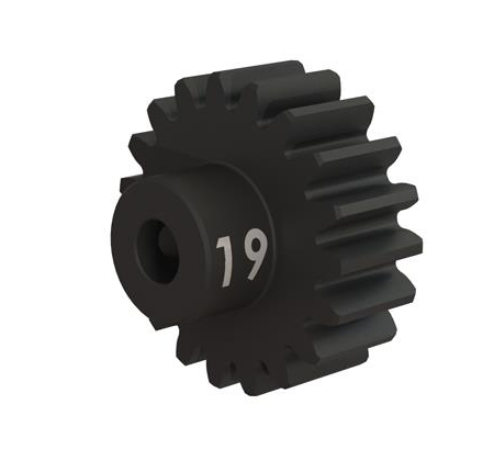 Engranaje, piñón de 19 dientes (32 dientes), de alta resistencia (acero mecanizado y endurecido, n.° TRX3949X)
