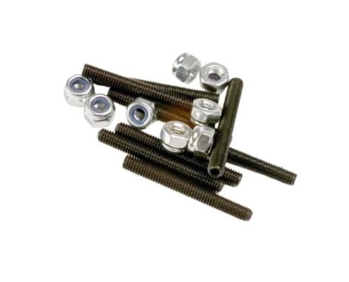 Tornillos de fijación (prisioneros) 3x25mm (8pcs) con tuercas de seguridad de nailon de 3mm (8pcs) TRX3962