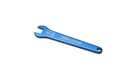 Llave plana de 8 mm Traxxas (aluminio anodizado azul) TRX5478