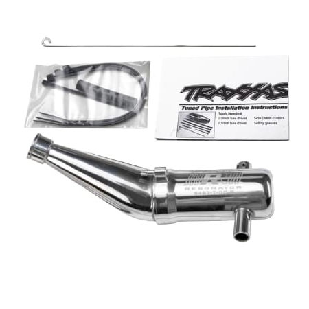 Tubo escape Traxxas T-Maxx resonador TRX5487