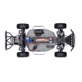 Traxxas Slash 2WD Brushed HD 1/10 rojo, con bateria y cargador USB TRX58234-8-REDX