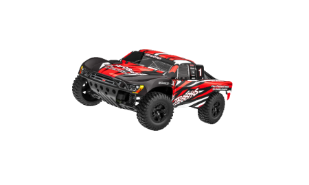 Traxxas Slash 2WD Brushed HD 1/10 rojo, con bateria y cargador USB TRX58234-8-REDX