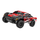 Traxxas Slash 2WD Brushed HD 1/10 rojo, con bateria y cargador USB TRX58234-8-REDX