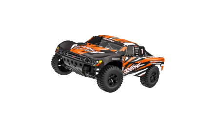 Traxxas Slash 2WD Brushed HD 1/10 naranja, con batería y cargador USB RTR TRX58234-8-ORNGX