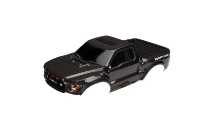 Carrocería Traxxas Ford Raptor 2017, pintada negra, TRX5826A