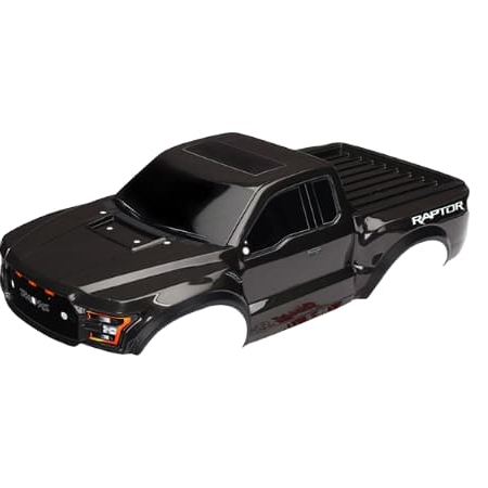 Carrocería Traxxas Ford Raptor 2017, pintada negra, TRX5826A