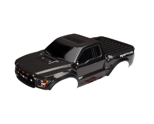 Carrocería Traxxas Ford Raptor 2017, pintada negra, TRX5826A