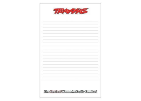 Bloc de notas de Traxxas