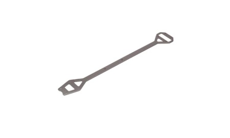 Refuerzo del chasis Traxxas XO-1 aluminio 6061-T6 (anodizado titanio oscuro) TRX6421