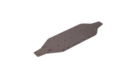 Chasis de aluminio 6061-T6 Traxxas XO-1 (anodizado titanio oscuro) TRX6422