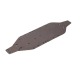 Chasis de aluminio 6061-T6 Traxxas XO-1 (anodizado titanio oscuro) TRX6422