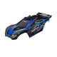 Carrocería Traxxas Rustler 4X4, azul (pintada) TRX6740-BLUE