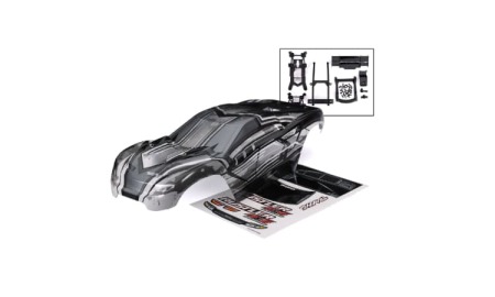 Carrocería Traxxas Rustler 4X4 ProGraphix Clipless TRX6740L