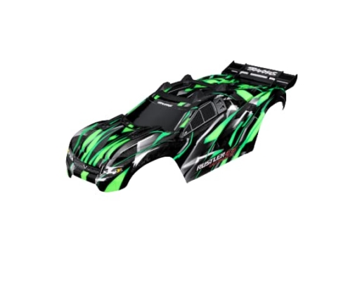 Carrocería Traxxas Rustler 4X4 Ultimate Clipless, verde TRX6749-GRN