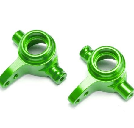 Bloques de dirección, aluminio 6061-T6, izquierdo y derecho (anodizado verde)