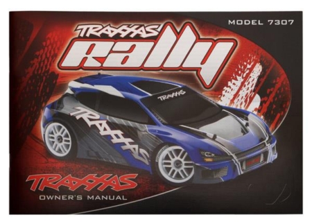 Manual del propietario, Traxxas Rally 1/16, TRX7399