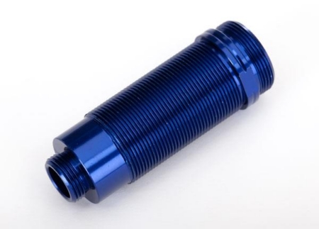 Carrocería, amortiguador GTR xx-long, aluminio (anodizado azul) (carrocerías revestidas de PTFE) (1)