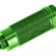 Carrocería, amortiguador GTR xx-long, aluminio (anodizado verde) (carrocerías revestidas de PTFE) (1)