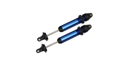 Amortiguadores Traxxas GTX, aluminio, anodizado azul TRX7761