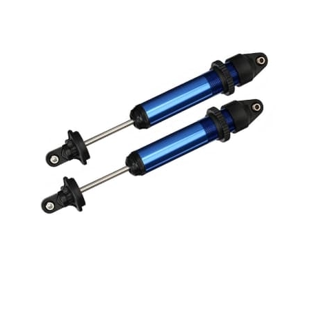 Amortiguadores Traxxas GTX, aluminio, anodizado azul TRX7761