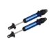 Amortiguadores Traxxas GTX, aluminio, anodizado azul TRX7761
