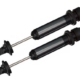 Amortiguadores, GTX, aluminio, anodizado negro (completamente ensamblados sin sp
