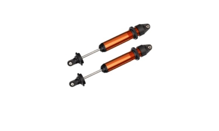 Amortiguadores Traxxas GTX, aluminio, anodizado naranja TRX7761T