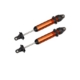 Amortiguadores Traxxas GTX, aluminio, anodizado naranja TRX7761T