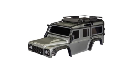 Carrocería Traxxas TRX-4 Defender Clipless, Plata TRX8050-SLVR