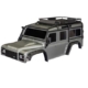 Carrocería Traxxas TRX-4 Defender Clipless, Plata TRX8050-SLVR