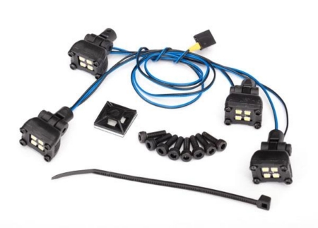 Kit de iluminación de escena para portaequipajes de expedición LED (se adapta a la carrocería n.° 8111, requiere fuente de alimentación n.° 8028)