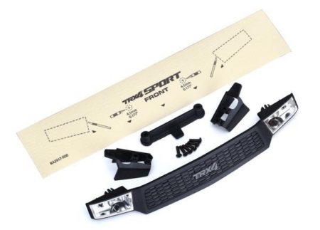 Rejilla/retenedores de rejilla (2)/carcasa del faro (2)/lente (2) (se adapta a la carrocería n.° 8111)
