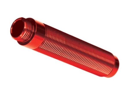 Cuerpo, amortiguador GTS, largo (aluminio, anodizado rojo) (1) (para usar con #8140R TRX-4 Lo