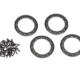 Anillos Beadlock, negros (2,2) (aluminio) (4)/ 2x10 CS (48)