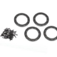 Anillos Beadlock, negros (1,9') (aluminio) (4)/ 2x10 CS (48)